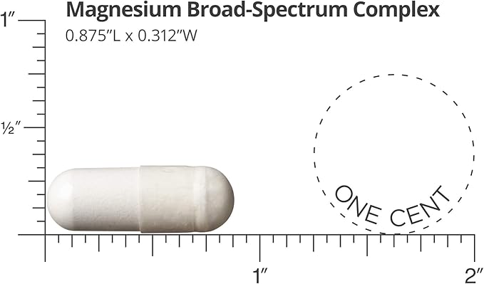 Dr. Sinatra's Magnesium-Broad-Spectrum Complex with Magnesium Glycinate and Citrate for Healthy Blood Pressure Levels and Blood Flow (400 mg)