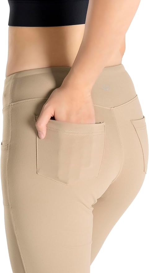 Yogipace,5 Pockets,25"/27"/29"/31"/33"/35"/37",Women's Straight Leg Yoga Dress Pants Workout Pants