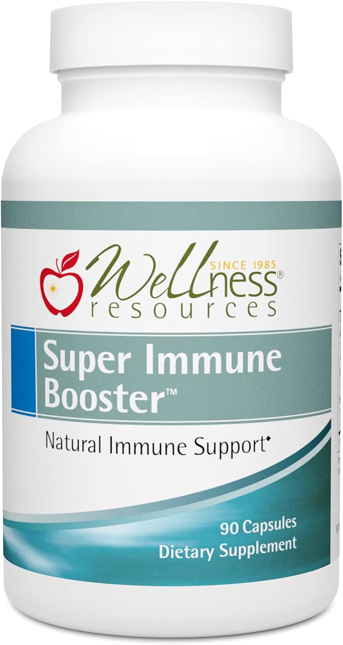 Super Immune Booster - Colostrum, Beta Glucan, Olive Leaf, Arabinogalactan (90 Capsules)