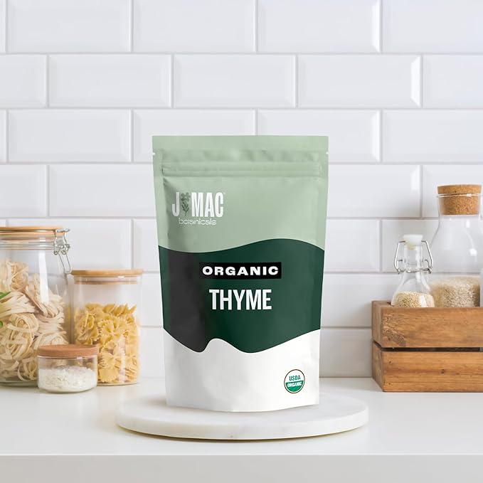 J Mac Botanicals Organic Thyme - 4 oz