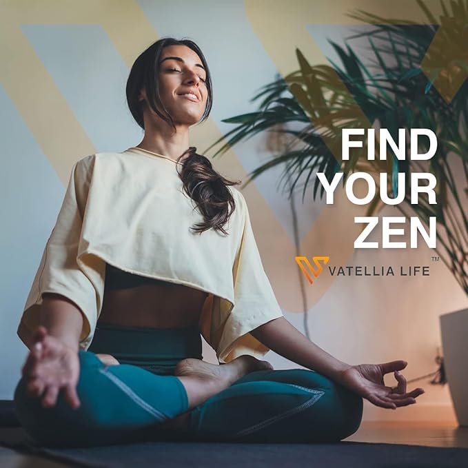 Vatellia Life Daily Zen | Ashwagandha Supplement | Stress Relief | Sleep and Mood Support | 2 Month Supply