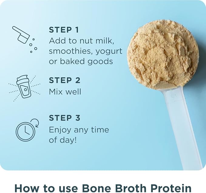 Ancient Nutrition Grass Fed, Bone Broth Protein Powder, 20g Protein, Hydrolyzed Collagen Peptides, Keto & Paleo Friendly, Supports Joint, Gut Health, Vanilla, 40 Servings