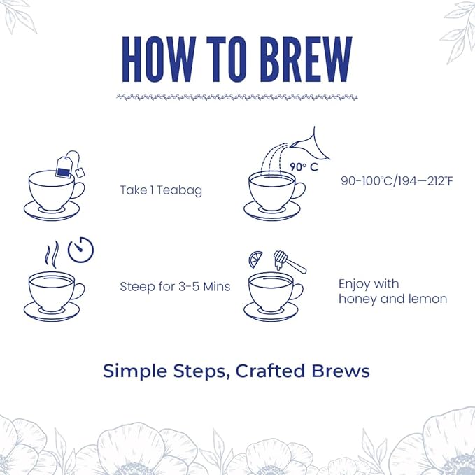 BLUE TEA - Assortment Tea Gift Set - 9 Flavors (5x9 = 45 Plant Based Tea Bags) | Herbal Tea - Caffeine Free - Non-Bitter - Gluten Free - Vegan | Variety Pack | Gifts for Him and Her