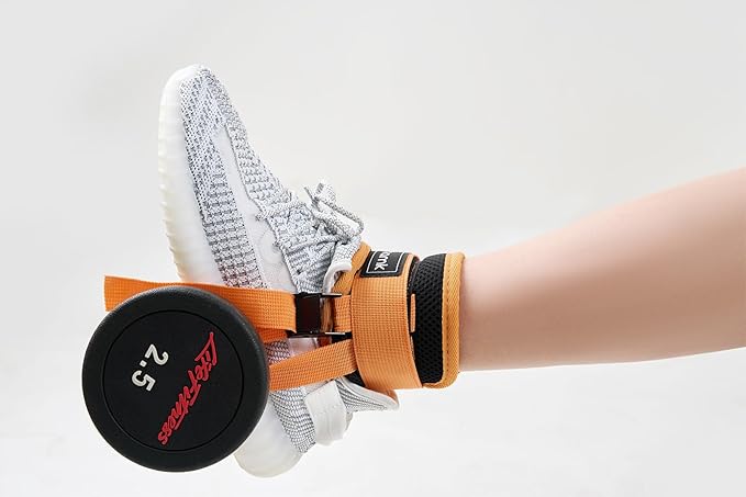 Adjustable Adjustable Feet Dumbbell Attachment,Feet Weight Lifting-Foot Weights for Exercise, Leg Extensions,Tibialis Trainer,Leg Lift Exercise Equipment
