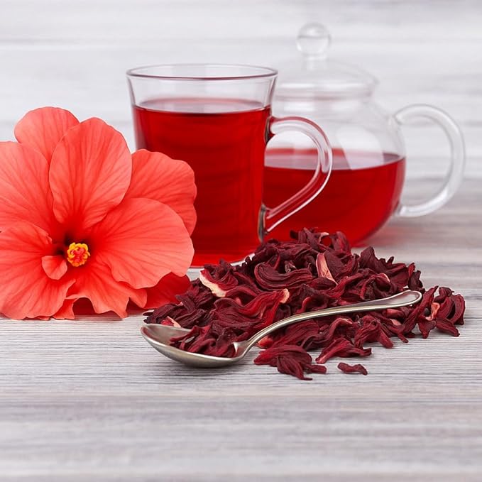 Tozzy Organic Hibiscus Tea – 100 Count, Plant-Based Pyramid Tea Bags