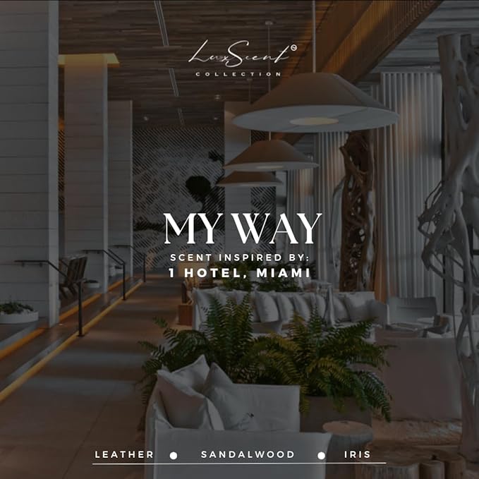 My Way Aroma Diffuser Oil 1200ML - Waterless Essential Oil for diffusers - Luxury Hotel Fragrance Inspired - Aroma Oil for Aromatherapy - Fits in Any Diffuser (My Way)