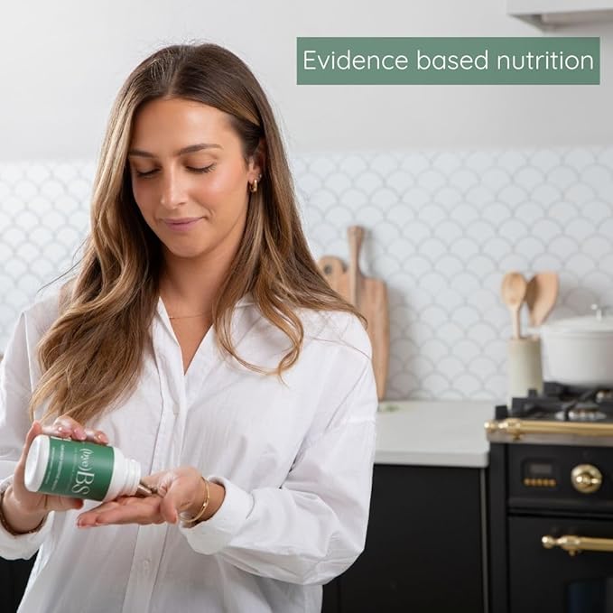 Digestive Support Supplement – Psyllium Husk, Slippery Elm, Peppermint Extract & L-Glutamine – Gut Health, Bloating & Constipation Support, Intestinal Lining & Bowel Function