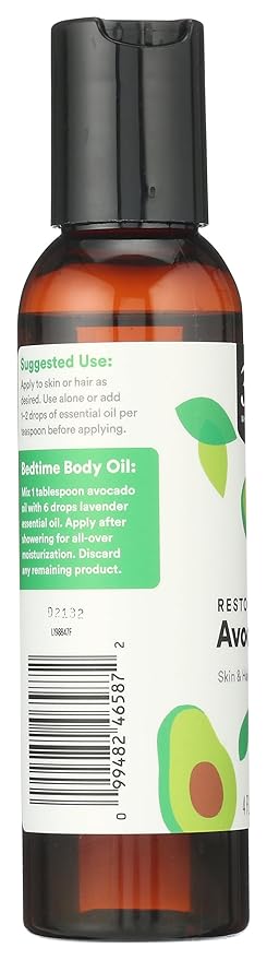 365 by Whole Foods Market, Restoring Avocado Body Oil, Skin & Hair Care, 4 Fl Oz