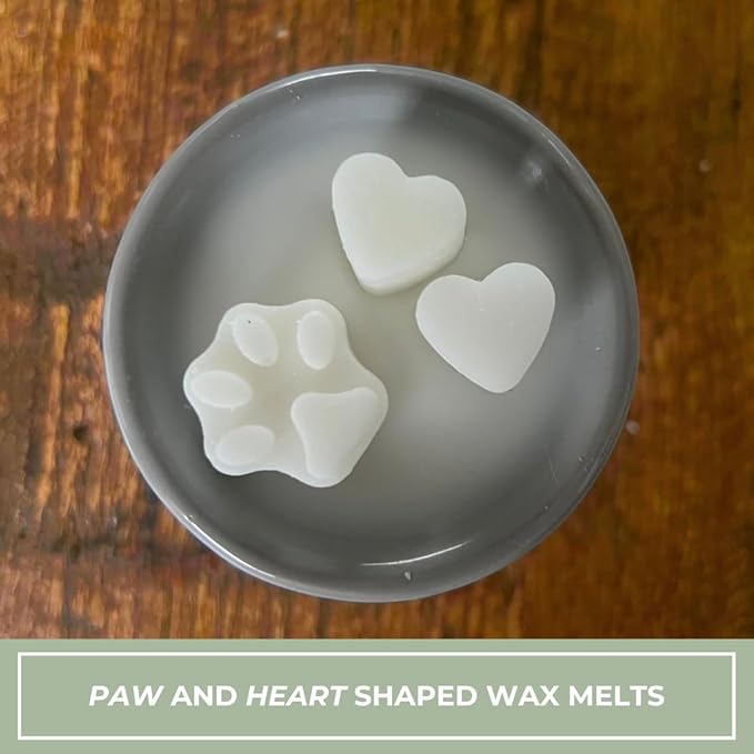 9oz Pet Odor Eliminator Wax Melts, Long-Lasting Scent Free, Non Toxic, Unscented Pets Odor Eliminating Wax Cubes, Natural Plant-Based Wax Blend