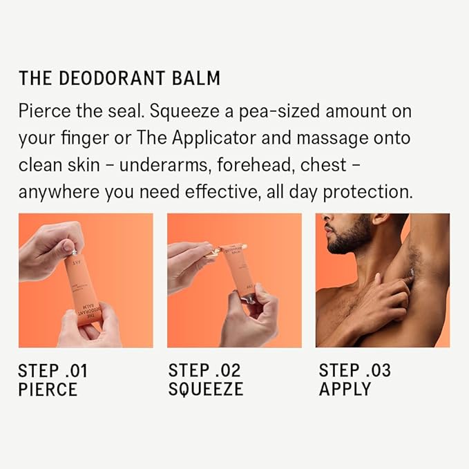 AKT Deodorant Balm 1.7 Fl Oz, Natural Deodorant for Men and Women, Award-Winning, Multi-use, Fragrance Free Cream Deo Without Aluminum, Suitable for Sensitive Skin, Plastic Free, All Genders