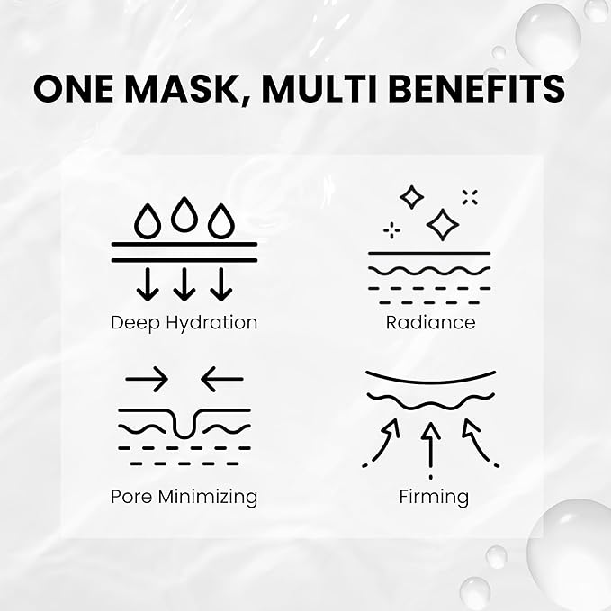 Hydrogel Collagen Korean Face Mask Luxury Skin Care 2 EA (VeganMucin)