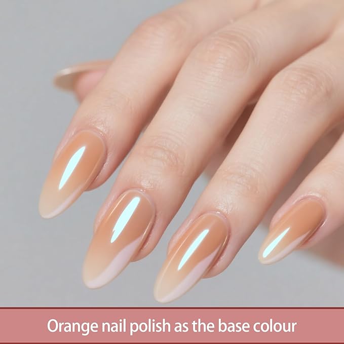 Artdone Chrome Nail Powder Moonlight Blue 1gram Iridescent Aurora Powder Metallic Mirror Effect Pigment Pearlescent Mermaid Pearl Glitter Dust Kit