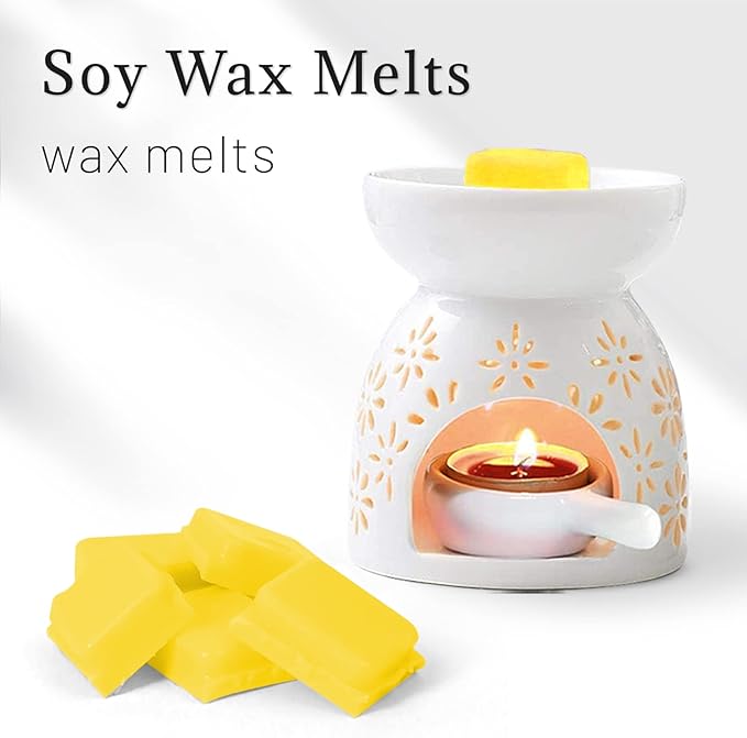 SCENTORINI Wax Melts Wax Cubes, Wax Melts for Wax Warmer, Grapefruit, Cherry Blossoms, Wild Bluebell, Plumeria, Earl Grey, Bamboo Forest, Nectarine Blossom & Honey, 8x2.5 oz