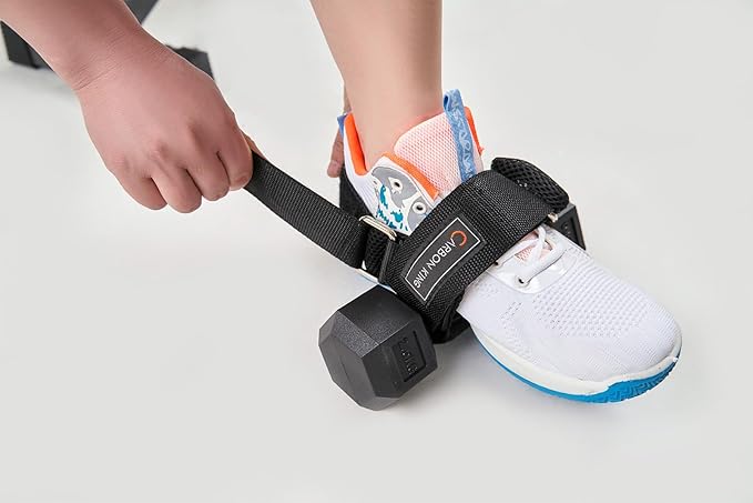 Feet Weight Lifting,Foot Dumbbell Attachment,Tibialis Trainer,Foot Weights for Exercise,Leg Lift Exercise Equipment Dumbbell Ankle Strap
