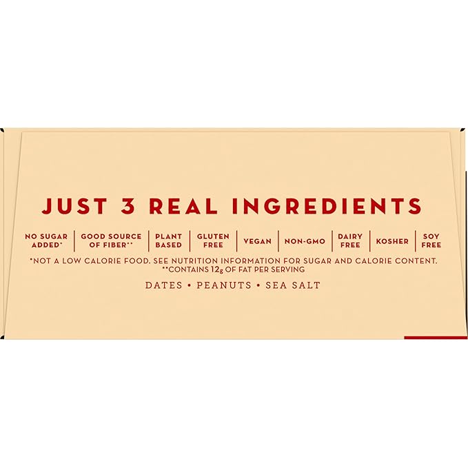 Larabar Peanut Butter Cookie, Gluten Free Vegan Fruit & Nut Bars, 12 ct