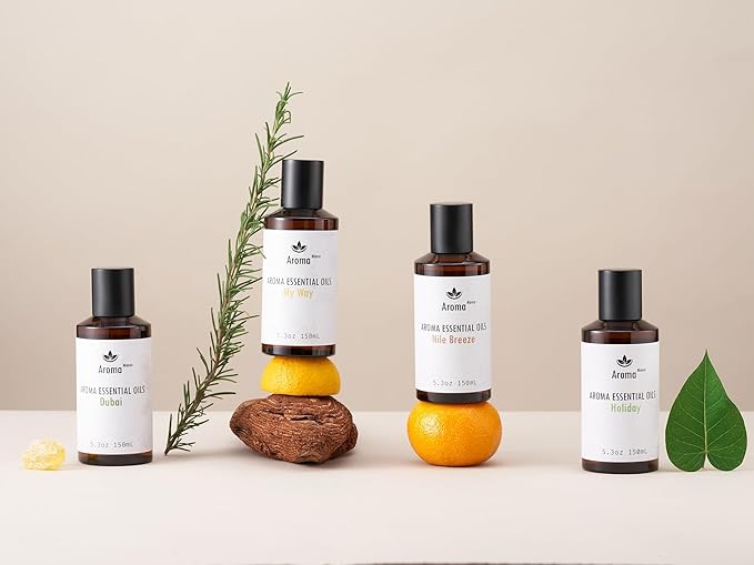 Hotel Scent Essential Oil - My Way - Luxury Hotel Inspired The 1 Hotel South Beach, Home Aromatherapy Diffuser Oil - Lemon, Bergamot - for Diffuser, Humidifier, Ultrasonic, Reed - 150ML