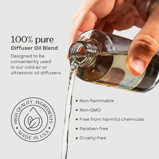 AromaPlan Hotel Scent Diffuser Oil Toasty Treat 5 Fl Oz (148ml) Fall Collection –Luxury Hotel & Home Fragrance Oil - Non Toxic - Made in USA - Bigger Bottle, Bolder Aroma & Longer Lasting