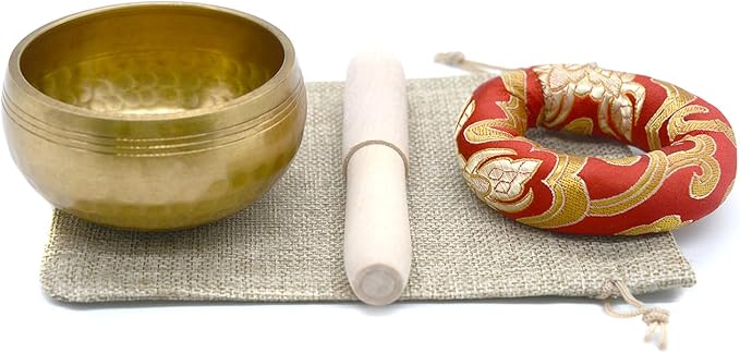 Singing Bowls, Tibetan Singing Bowl Set, Meditation Bowl, Sound Bowls-Easy To Play for Beginners