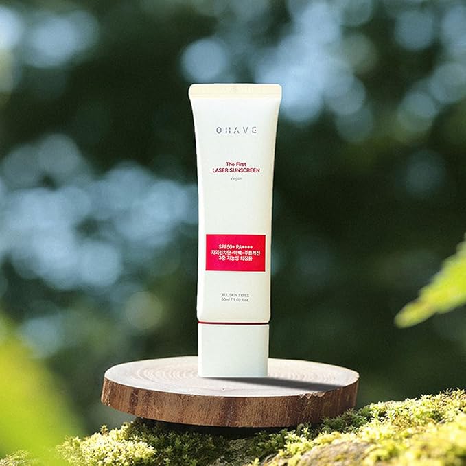 OHAVE Sunscreen SPF 50+ PA++++ Broad Spectrum Sunblock | Lightweight, Non-Greasy & Water-Resistant | Moisturizing UV Protection for Face & Body | UVA/UVB Defense | For Sensitive & All Skin Types