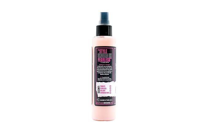 Dauntless Leave-In Conditioner – Hydrating, Frizz-Control Spray for All Hair Types – Vegan, Gender-Neutral, Salon-Tested Formula – Valiant, Fearless, or Unscented Scent Options – 4oz Bottle