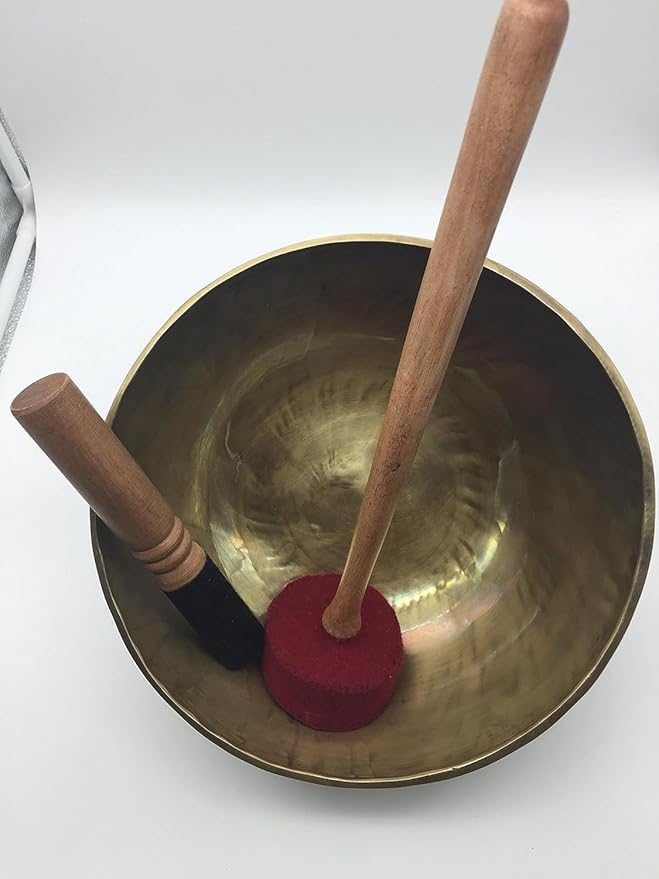 Handmade Himalayan singing bowl, hand beaten by Nepali artisans to make magical tones.