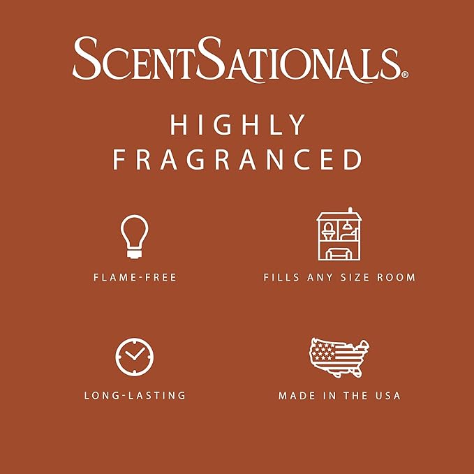 Scentsationals Wax Melts, Wax Cubes Strong Scent – Getaway Collection Desert Rose – Long Lasting Scented Melts for Warmer, 10oz (24-Cubes)