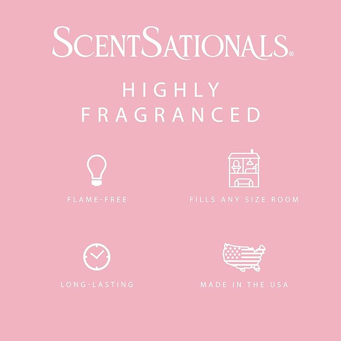 Scentsationals Wax Melts, Wax Cubes Strong Scent – Candy Collection 2 Candy Bracelets – Long Lasting Scented Melts for Warmer, 10oz (24-Cubes)