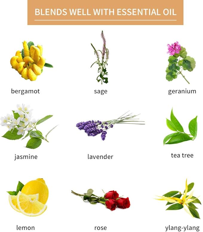 Sedbuwza Chamomile Essential Oil, Pure Organic Chamomile Fragrance Oil for Diffuser, Humidifier, Soap, Candle, Perfume