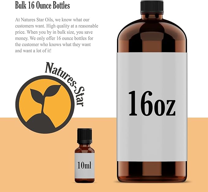 16oz Rosemary Essential Oil - Therapeutic Grade Essential Oil for Aromatherapy, Diffuser, Soap Making, and Candles