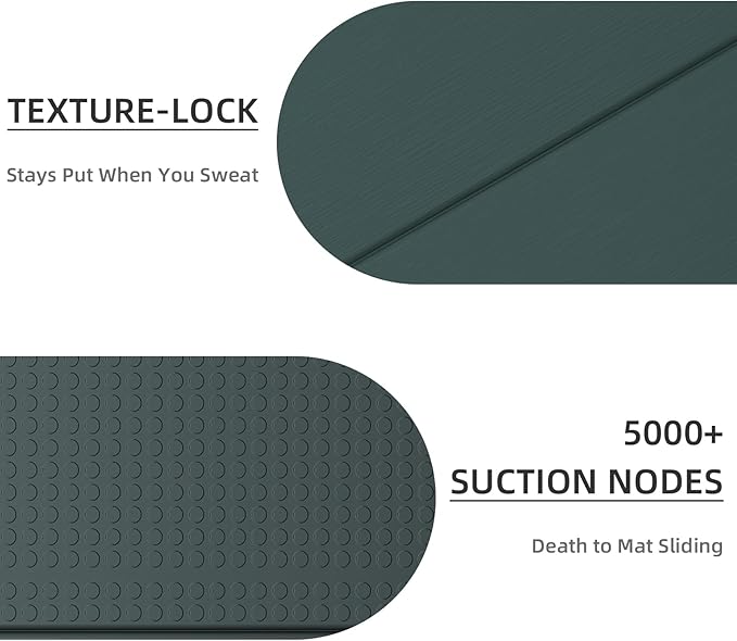 Foldable Yoga Mat, 0.32 inches Thick, SGS Certified, Non Slip, 71 x 24 inches, Foldable for Travel, Pilates, Camping, Environmental Sports Mat, Odorless TPE Material