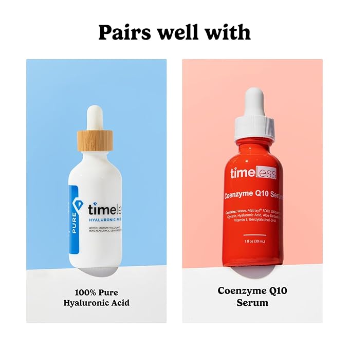 Timeless Skin Care Vitamin C Serum with Vitamin E & Ferulic Acid - Brightening Serum - for Oily & Dry Skin - Fragrance-Free - Pouches