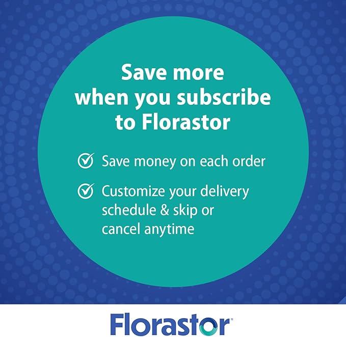 Florastor Select Pro+Pre Daily Probiotic and Prebiotic Supplement for Women and Men, Boosts Good Bacteria, Saccharomyces Boulardii CNCM I-745 (30 Capsules) (Pack of 2)