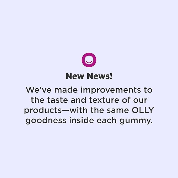 OLLY Kids Sleep Gummies, 0.5mg Melatonin, L Theanine, Chamomile, and Lemon Balm, Raspberry - 70 Count