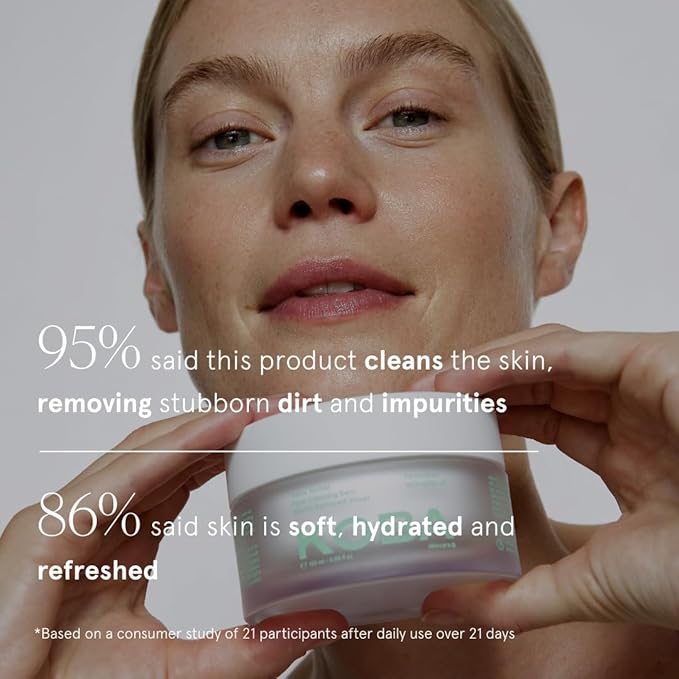 KOBA Safou Sorbet Cleansing Balm - Refreshing & Hydrating Cleansing Balm - For All Skin Types - Floral, Fresh, & Woody Fragrance - Vegan - Natural Ingredients - Safou Oil, Shea Butter, & Jojoba Oil