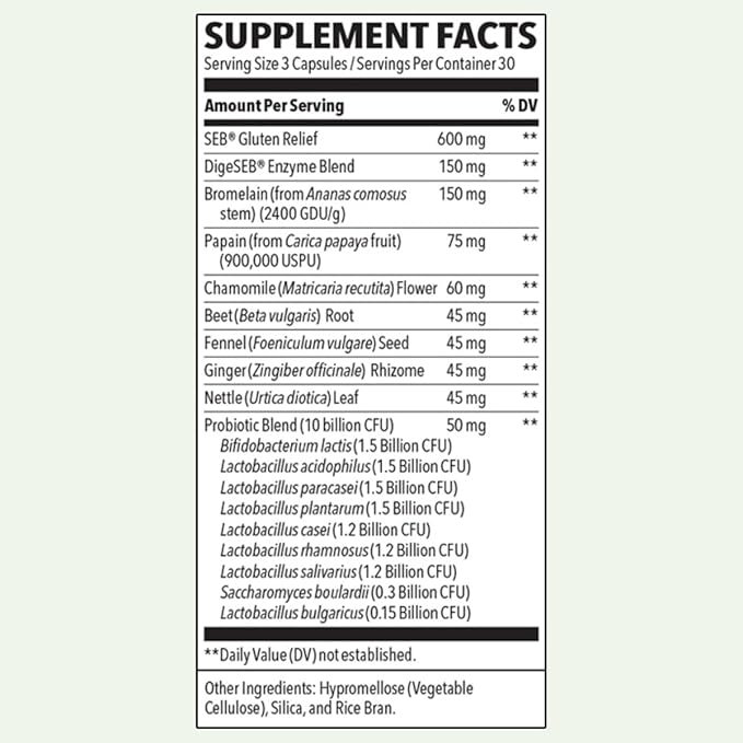 LifeSeasons Digestivi-T - Digestive Enzymes & 10 Billion CFU Probiotic Supplement - Supports Gut & Immune Health - Bloating & Digestion Relief for Women & Men - 90 Capsules