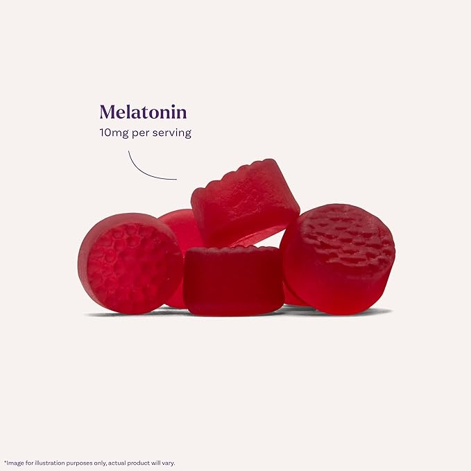 Natrol Melatonin Gummies, Sleep Support, 190 Strawberry-Flavored Adult Melatonin Gummies, 10 mg Sleep Aids for Adults