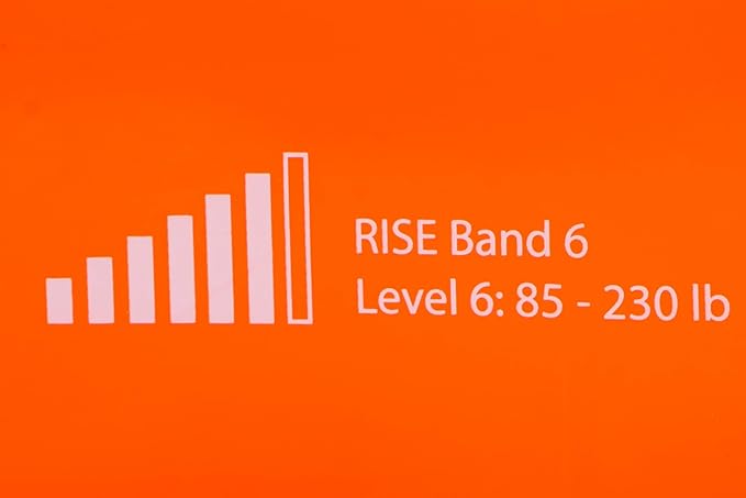 Rise Bands Heavy-Duty Exercise Resistance Band for Physical Therapy, Fitness, Muscle Development, Rehab, Mobility, Stretching, and More