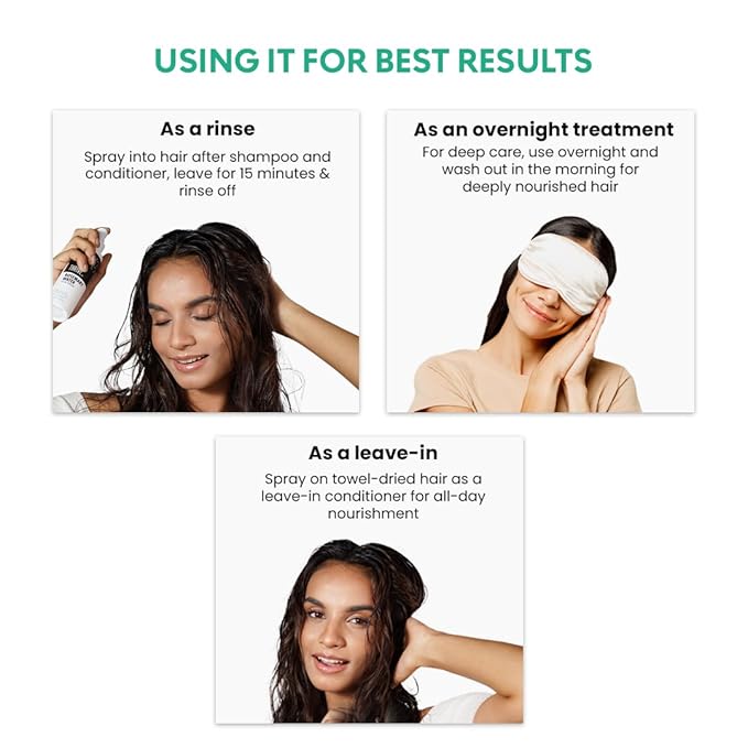 THRIVECO Anveya Rosemary Water Hair Spray | Natural Rose mary Extract, Rice Water & Hyaluronic Acid | Rosemary Water Spray for Hair Growth, Control & Hair Care | Hair Spume to Shine & nourish |100ml