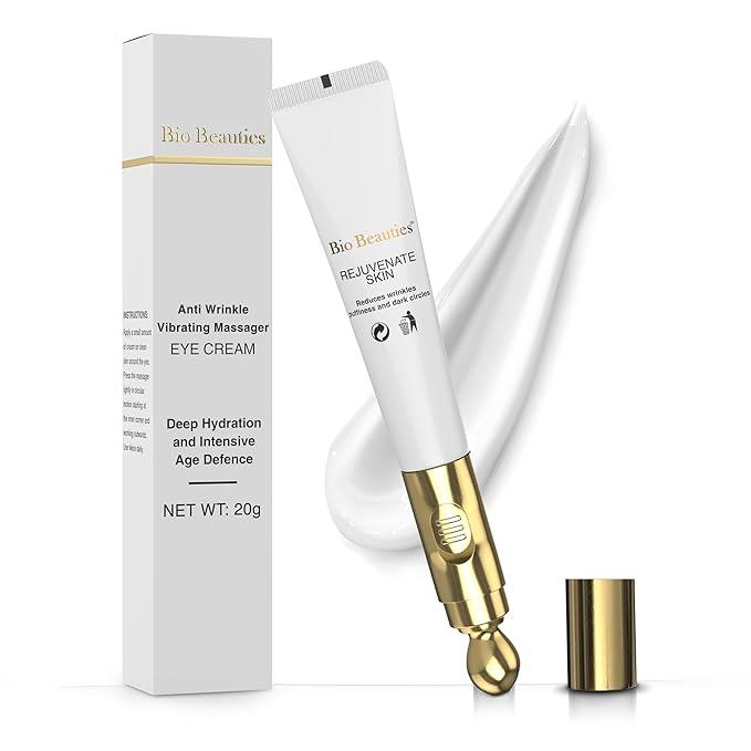 Retinyl Eye Cream for Dark Circles,Puffiness and bags, Anti Wrinkle, Anti Aging, Vibrating Massager cream, Under Eye Treatment Product,Skin Firming, Wrinkle Eraser
