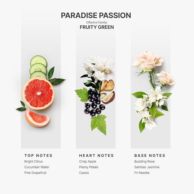 AromaPlan Hotel Scents, Paradise Passion 5 Fl Oz (148ml)- Home Luxury Aroma & Hotel Diffuser Oil-Hotel Diffuser Oil for Aromatherapy- USA Made, Bigger Bottle, Bolder Aroma & Longer Lasting