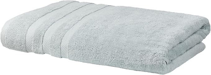 SOFE H&L | Olea Luxury Turkish Cotton Bath Towel Set of 1 : 1 Jumbo Bath Towel - Light Blue | Premium, Soft, Durable, Absorbent | XL Bath Towels Oversized