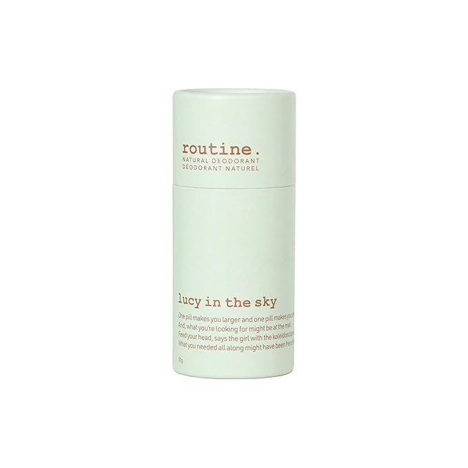 Routine Natural Deodorant Lucy in the Sky Deo Stick | 1.7 Fluid Oz. Natural Deodorant Aluminum Free Natural Deodorant For Women & Men | (Stick Formula)