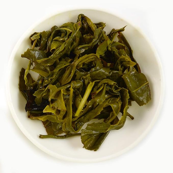 TIAN HU SHAN Premium Green Tea Loose Leaf 16 Ounce (454g) (Pack of 2)