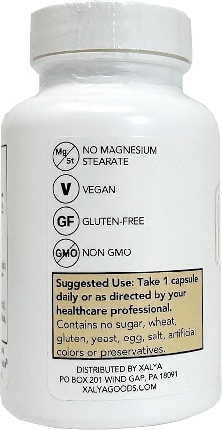 Longvida Curcumin 500 mg 60 Capsules - High Absorption 285x More Bioavailable Curcumin Supplement Non-GMO, Vegan & Gluten Free 60 Servings