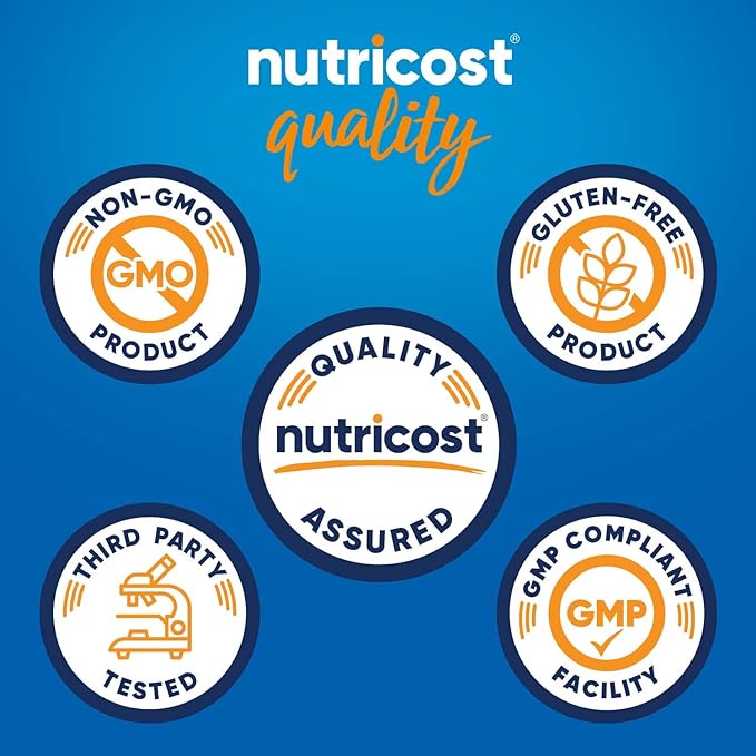 Nutricost Whey Protein Powder Pineapple (2 LBS) - Gluten-Free, GMO-Free, from Whey Protein Concentrate