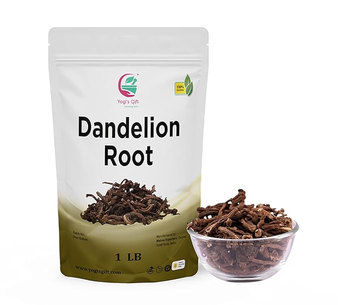 Dandelion Root 1 LB | Raw and Whole root | by Yogi's Giftยฎ