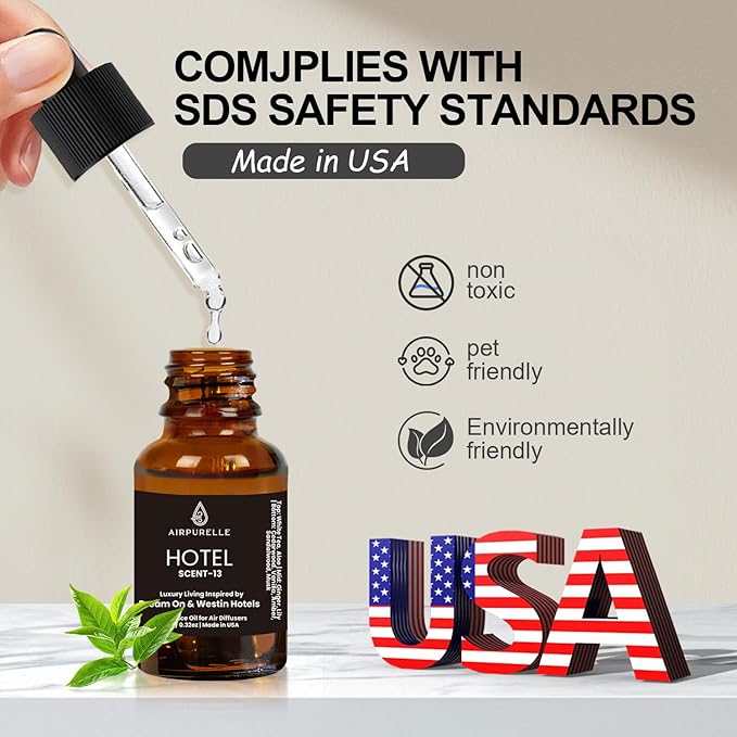 Luxury Diffuser Oil – Crisp White Tea, Lily & Warm Sandalwood Aromatherapy Premium Fragrance Oil for Ultrasonic and Waterless Diffusers 1‑Pack (1 × 1.02 fl oz)-“Dream On” Scent