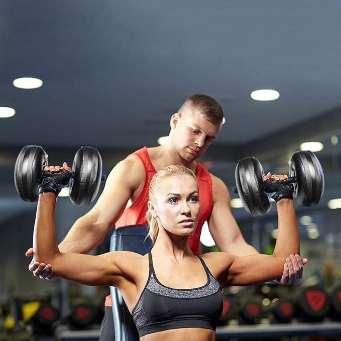 Water Filled Dumbbells Set - Water Filled Weights - Portable Travel Weights - Weights Adjustable Dumbbells - Portable Fitness Equipment - Strength Training - Fitness and Shaping