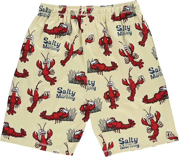 Lazy One Pajama Shorts for Men, Men's Pajama Bottoms, Sleepwear