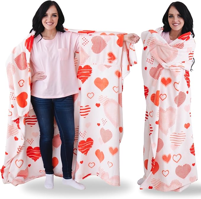 Wearable Blankets for Women, Adult Wearable Blanket Men, Top Christmas Gifts for Women, Wife Birthday Gift Ideas